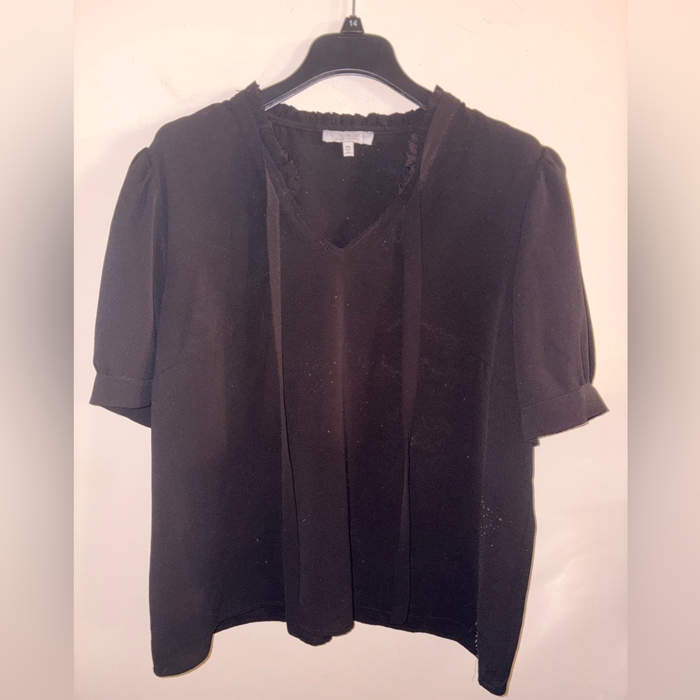 Chaus size XXL black blouse